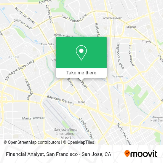 Financial Analyst map