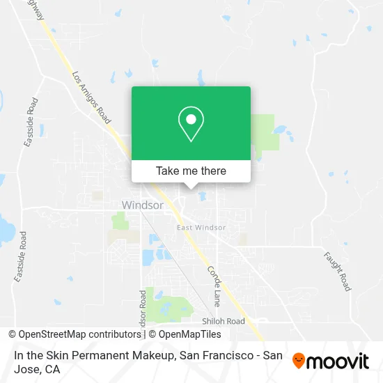 In the Skin Permanent Makeup map