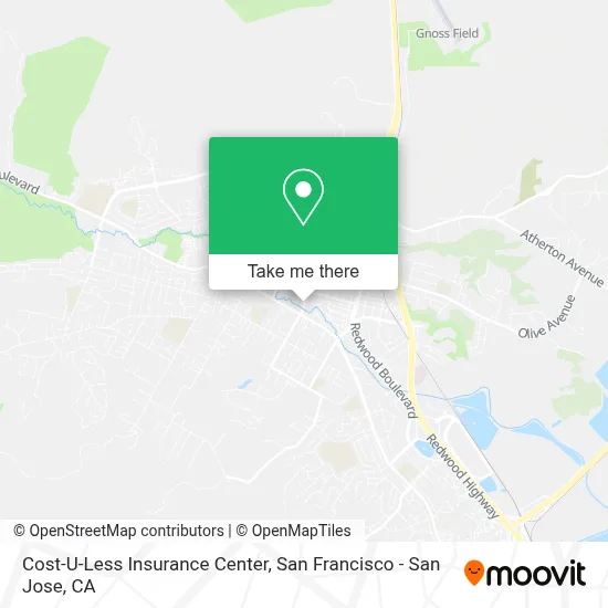 Cost-U-Less Insurance Center map