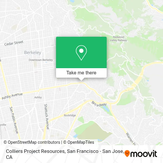 Colliers Project Resources map
