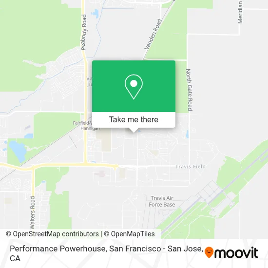 Performance Powerhouse map