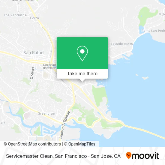 Servicemaster Clean map