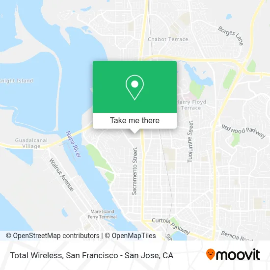Total Wireless map