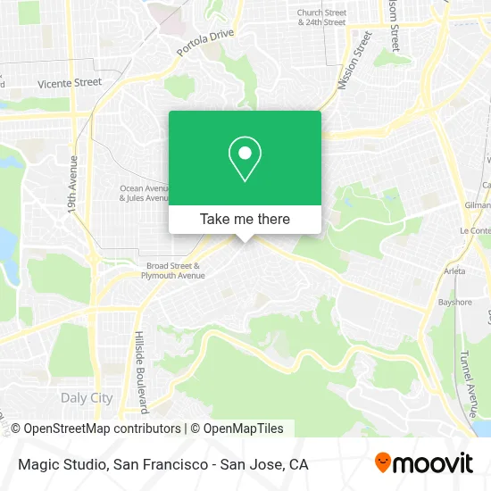 Magic Studio map
