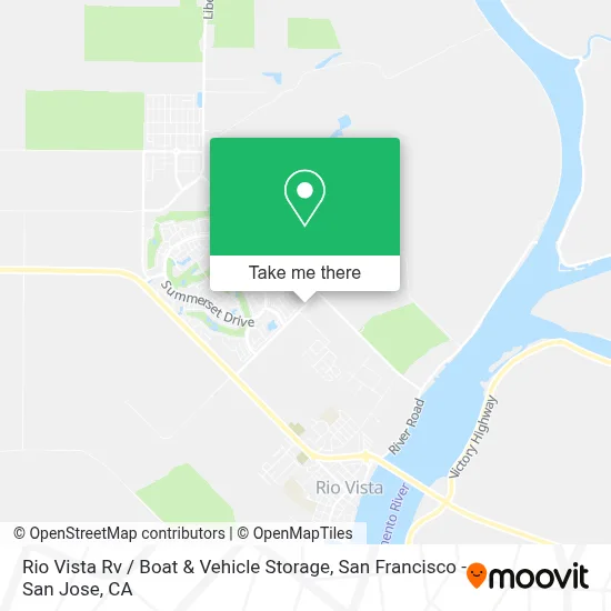 Rio Vista Rv / Boat & Vehicle Storage map