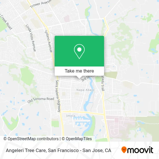 Angeleri Tree Care map