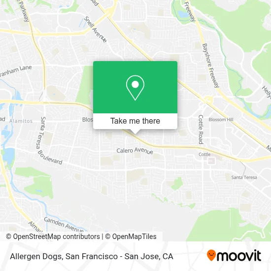 Allergen Dogs map