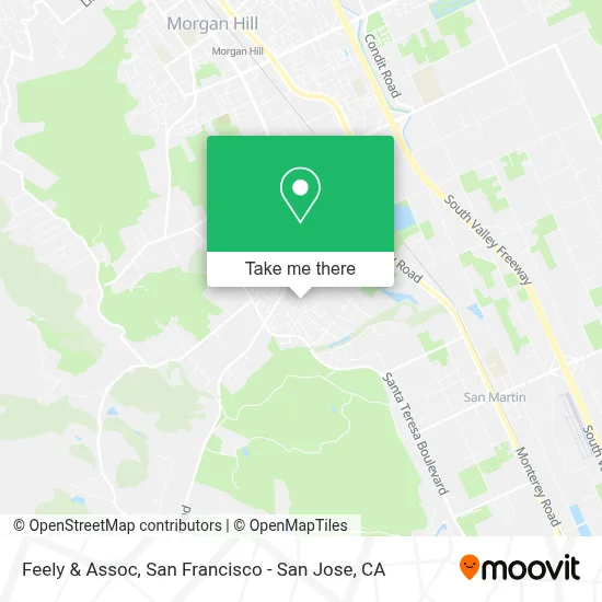 Feely & Assoc map