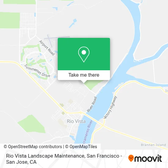Rio Vista Landscape Maintenance map
