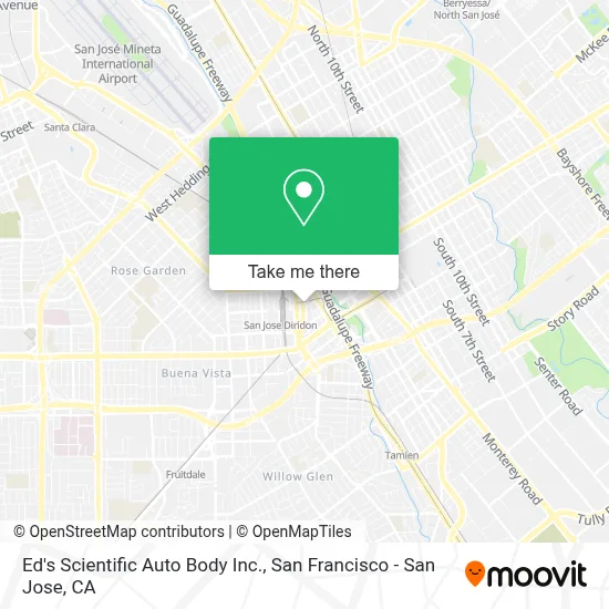 Ed's Scientific Auto Body Inc. map
