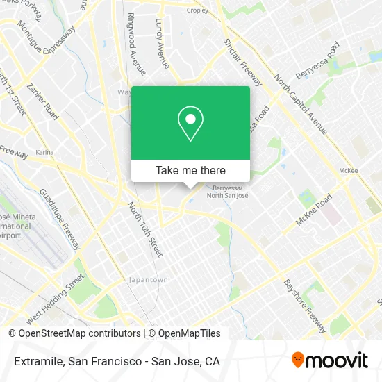 Extramile map