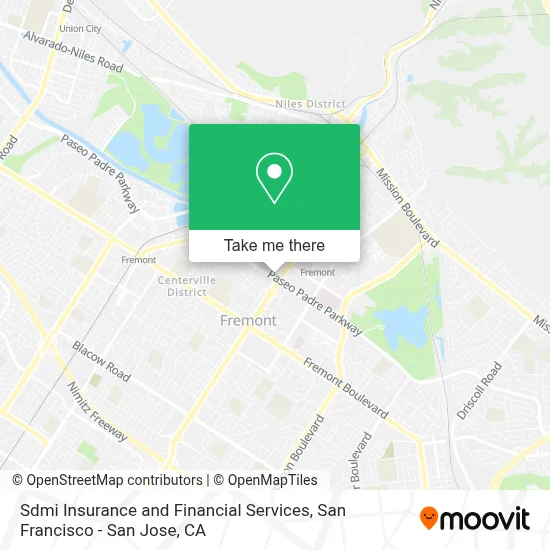 Sdmi Insurance and Financial Services map