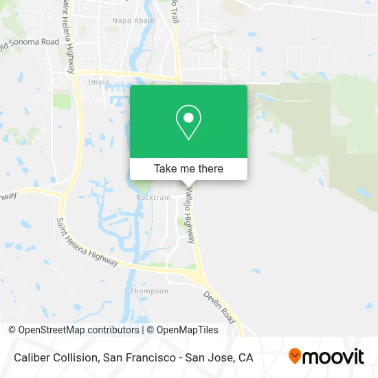 Caliber Collision map