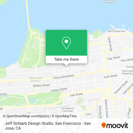 Jeff Schlarb Design Studio map