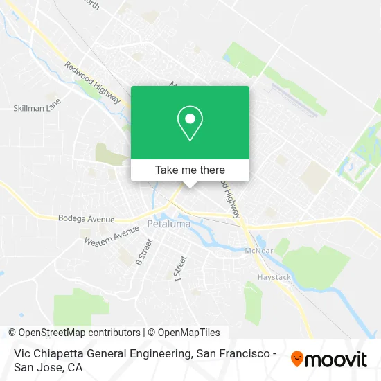 Vic Chiapetta General Engineering map