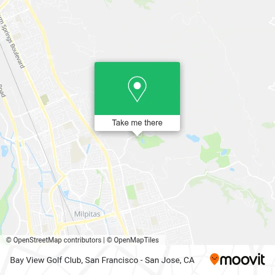 Bay View Golf Club map