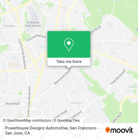 Powerhouse Designz Automotive map