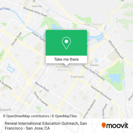Reneal International Education Outreach map