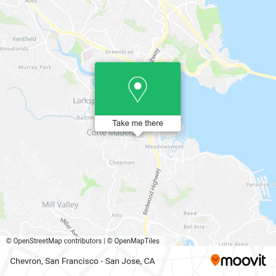 Chevron map