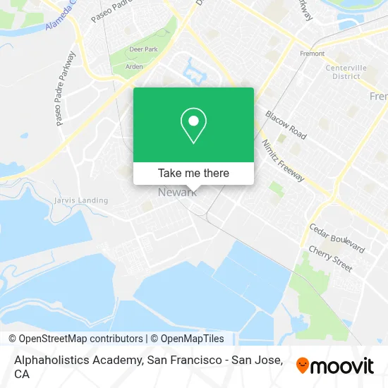 Alphaholistics Academy map