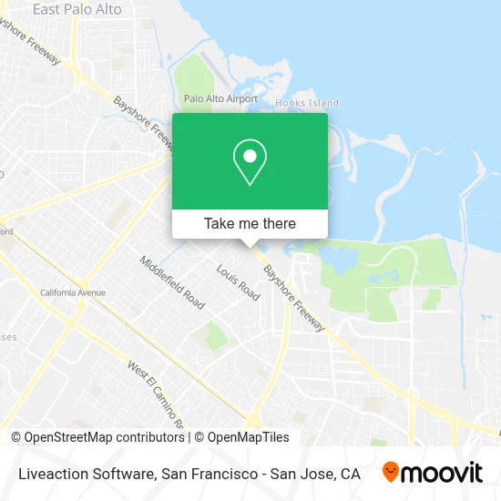 Liveaction Software map
