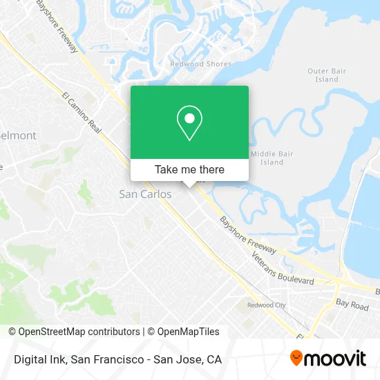 Digital Ink map