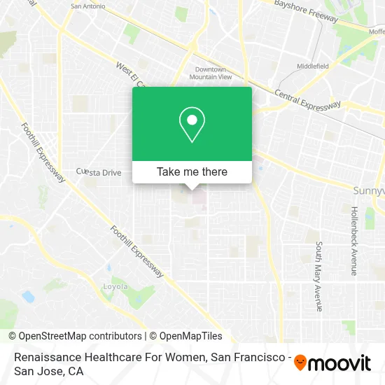 Renaissance Healthcare For Women map