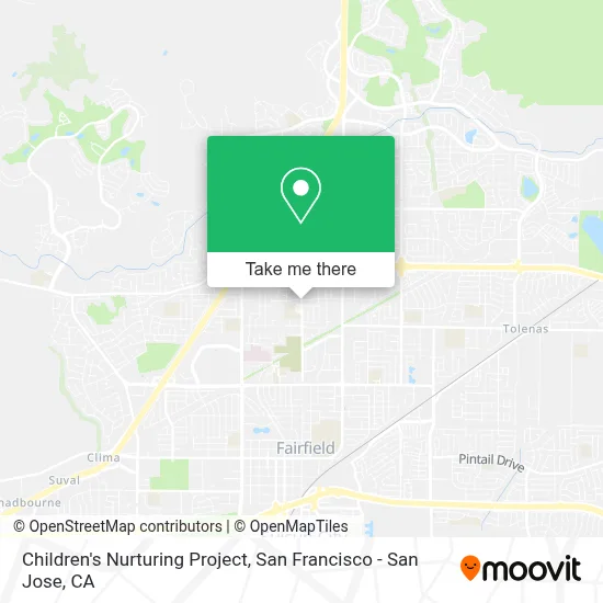 Children's Nurturing Project map