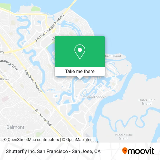 Shutterfly Inc map