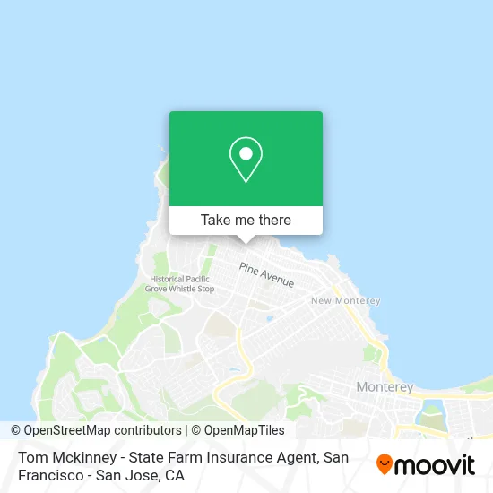 Tom Mckinney - State Farm Insurance Agent map