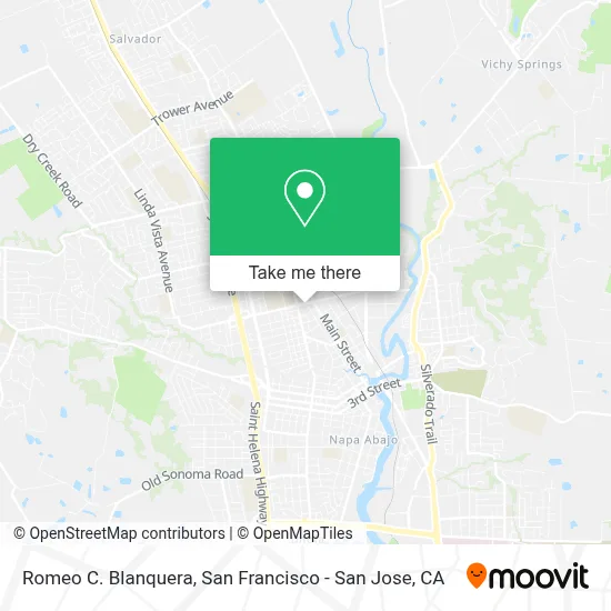 Romeo C. Blanquera map