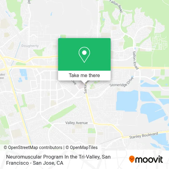 Neuromuscular Program In the Tri-Valley map