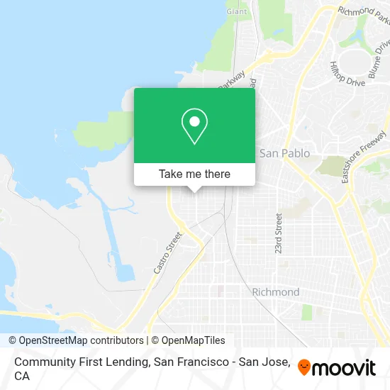 Community First Lending map