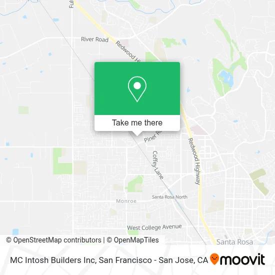MC Intosh Builders Inc map