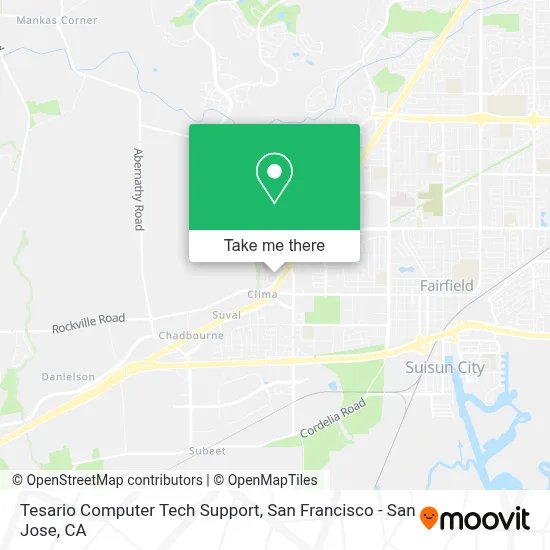Tesario Computer Tech Support map