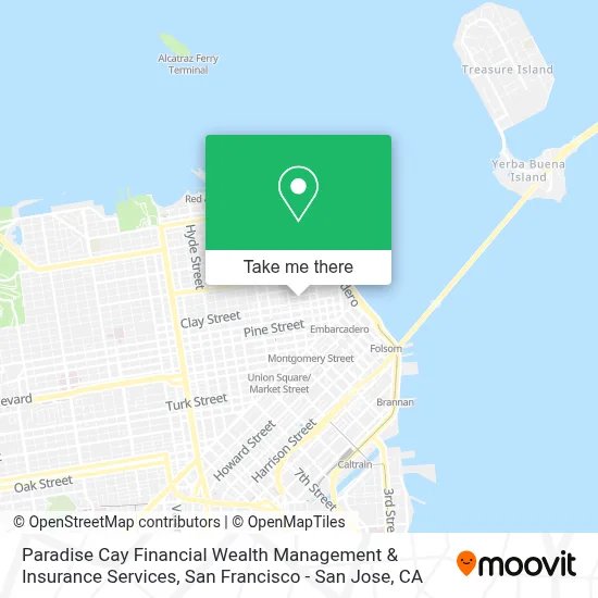 Paradise Cay Financial Wealth Management & Insurance Services map