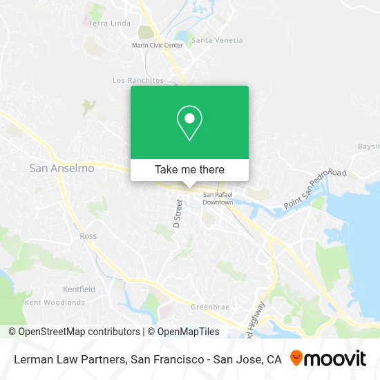 Lerman Law Partners map