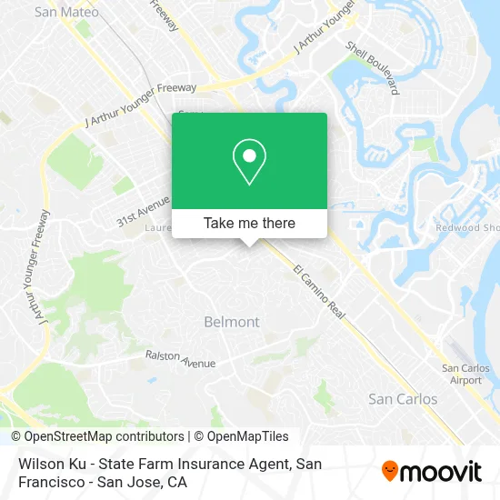 Wilson Ku - State Farm Insurance Agent map