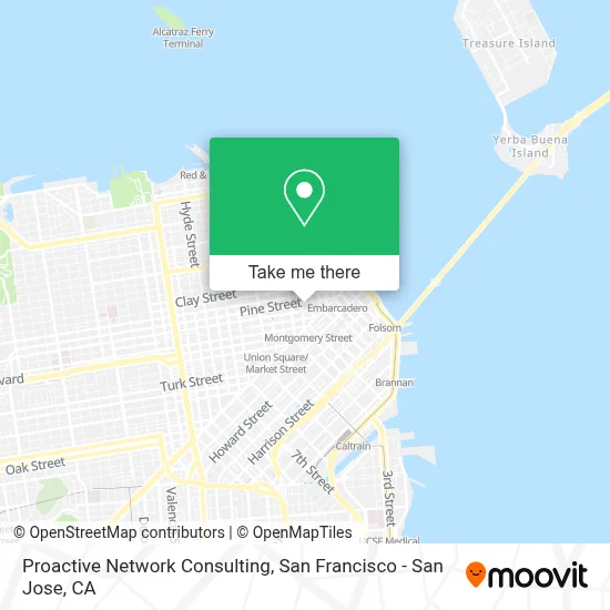 Proactive Network Consulting map