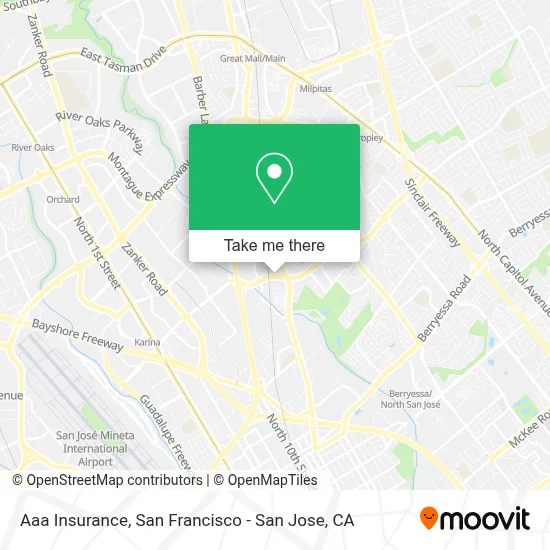 Aaa Insurance map