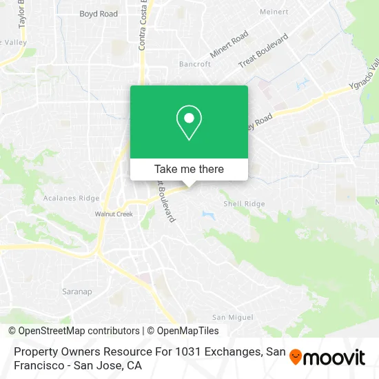 Property Owners Resource For 1031 Exchanges map