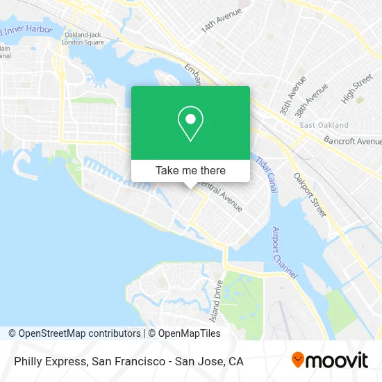 Philly Express map
