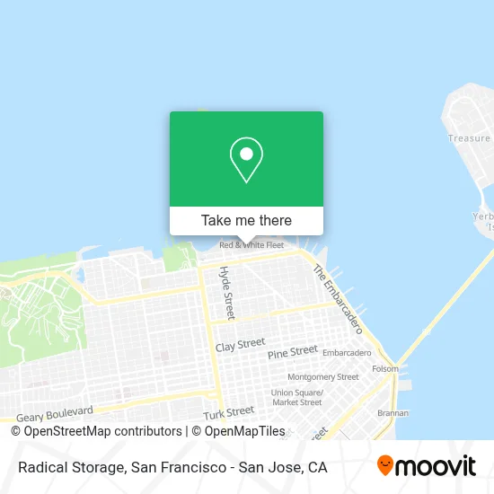 Radical Storage map