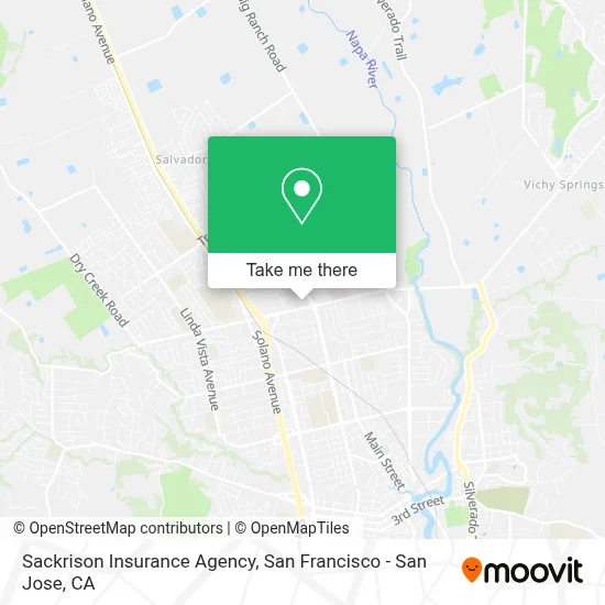 Sackrison Insurance Agency map