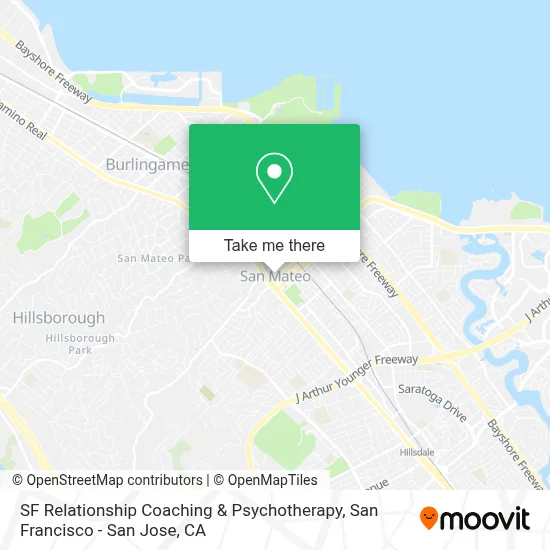 SF Relationship Coaching & Psychotherapy map