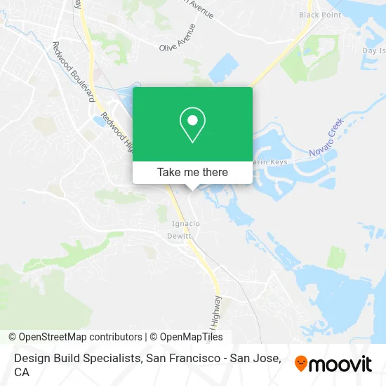 Design Build Specialists map