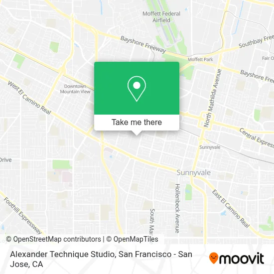 Alexander Technique Studio map