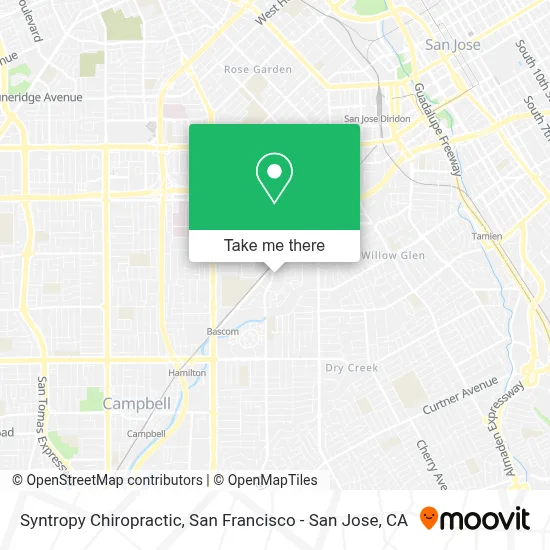 Syntropy Chiropractic map