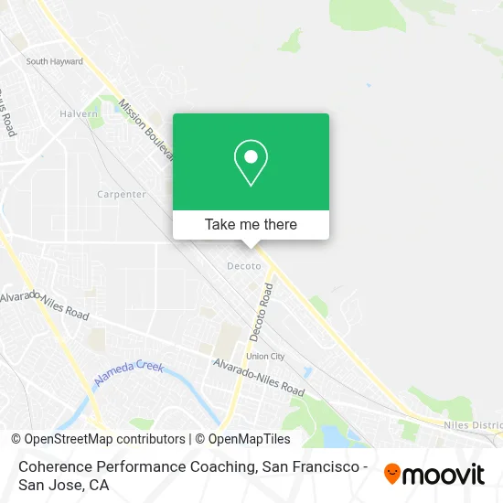 Coherence Performance Coaching map