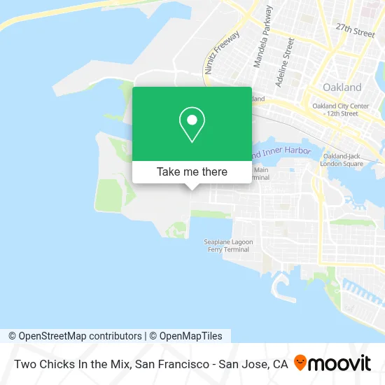 Two Chicks In the Mix map